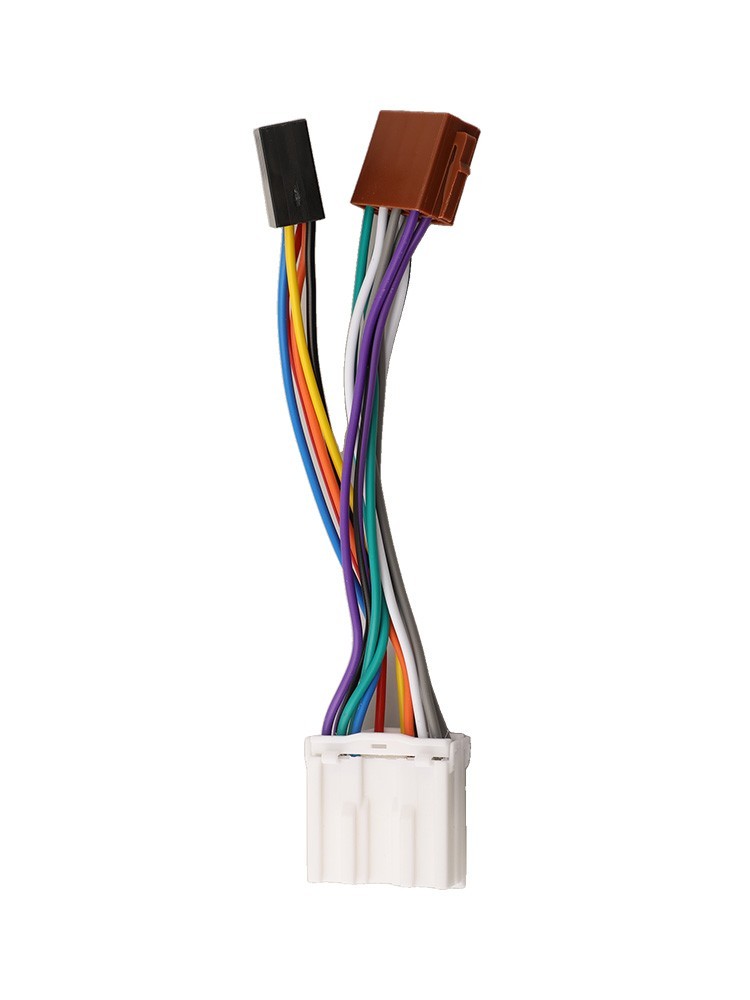 For Mitsubishi to for iso Radio Harness Adapter Quick Connect 16Pin Wiring
