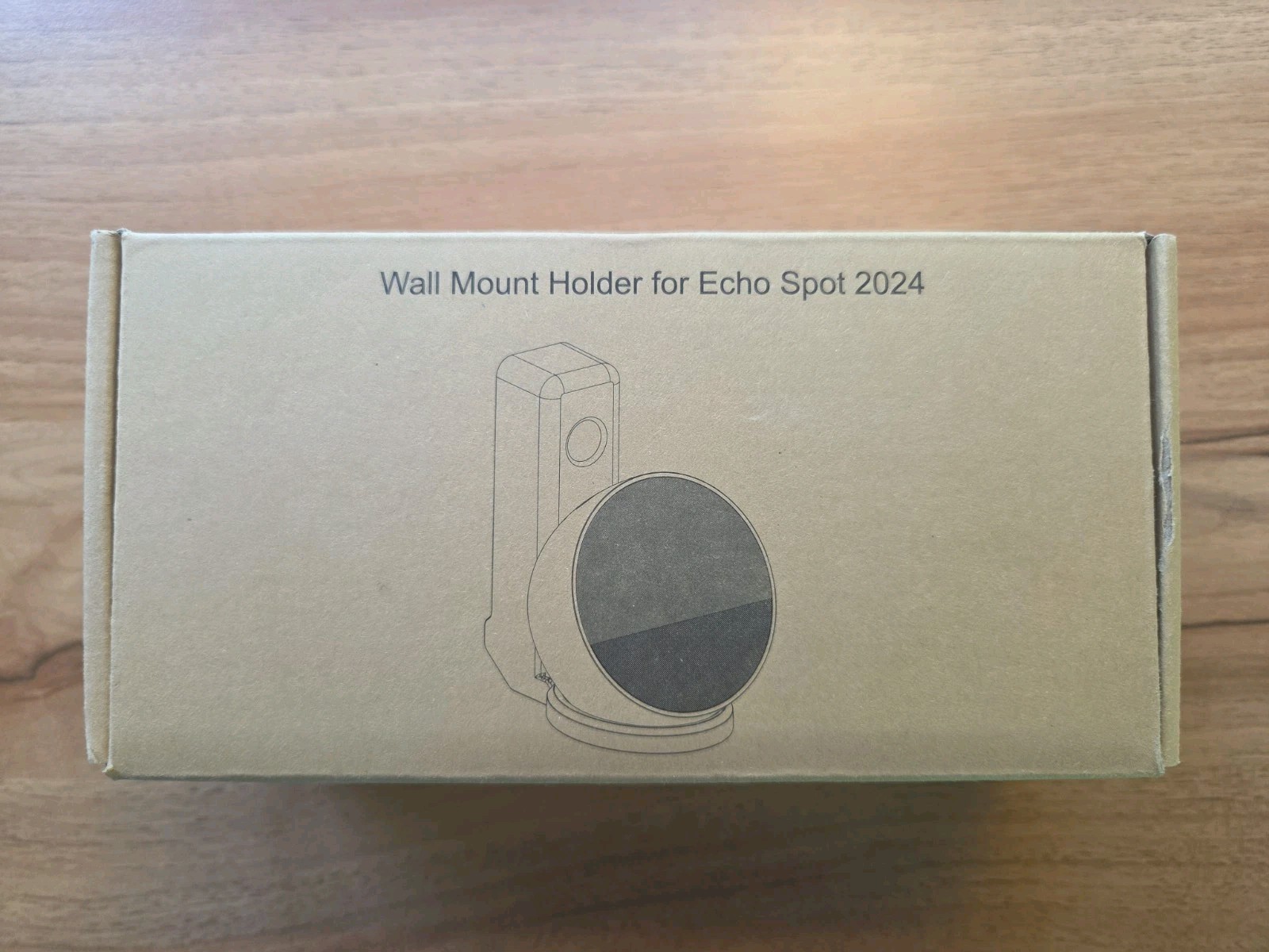 2024 Echo Spot Wall Mount - Hassle-Free Installation & Secure Storage, White