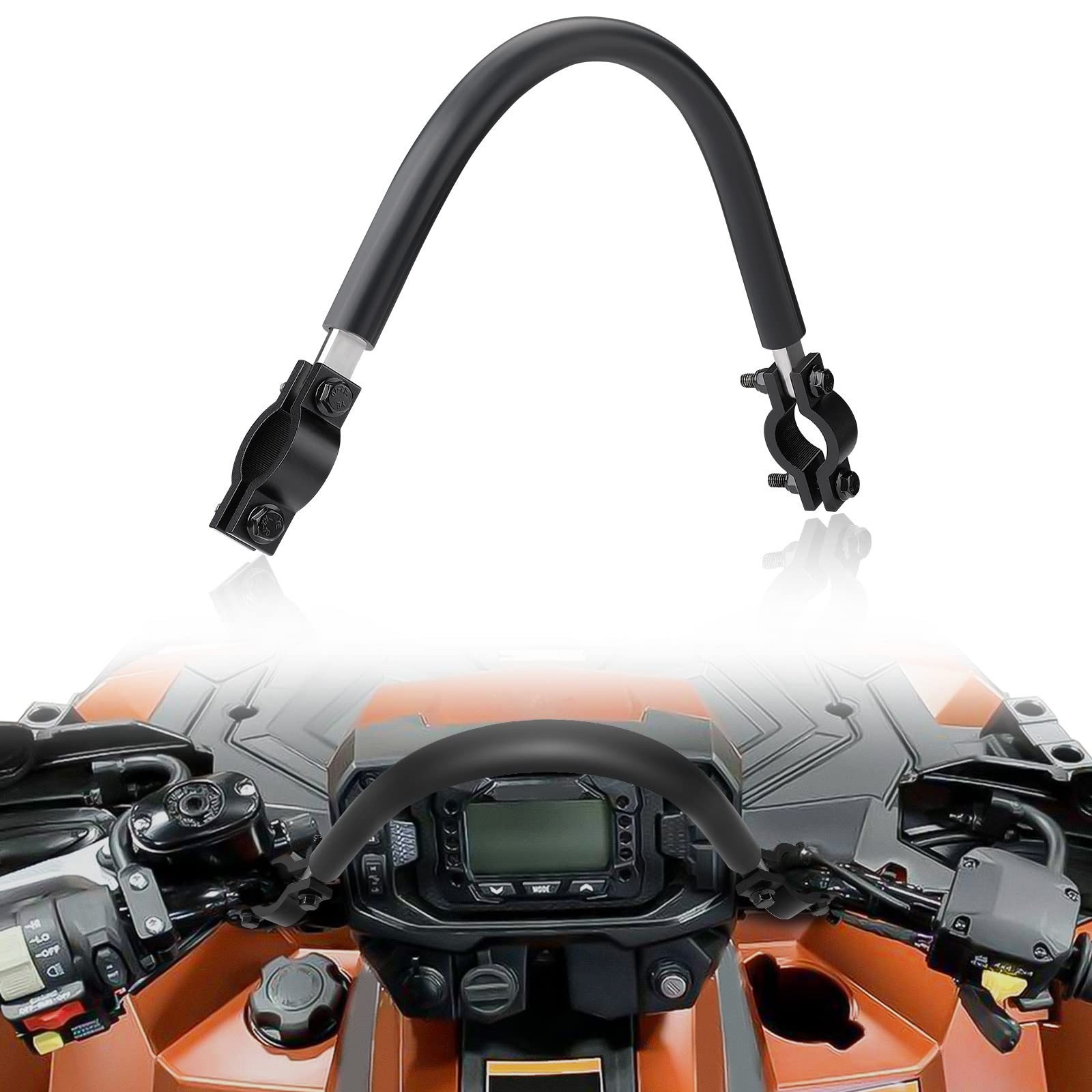 KEMIMOTO ATV Mud Strap, Motorcycle Snowmobile Universal Medium, Black