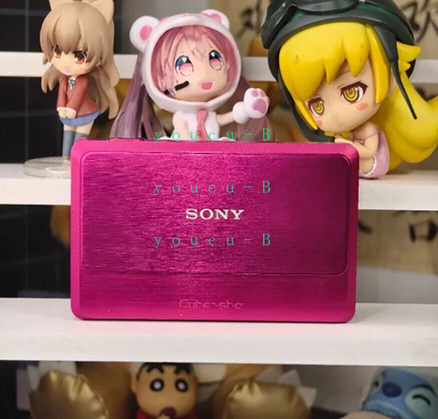 Sony Cyber-Shot DSC-TX9/TX9C 12.2MP CMOS Vintage Digital Camera - Rose Red