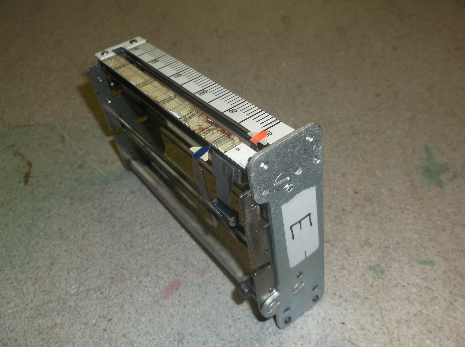 Taylor Transcope Recorder Measurement Gauge, Dual 0-1500 80-130 *FREE SHIPPING*