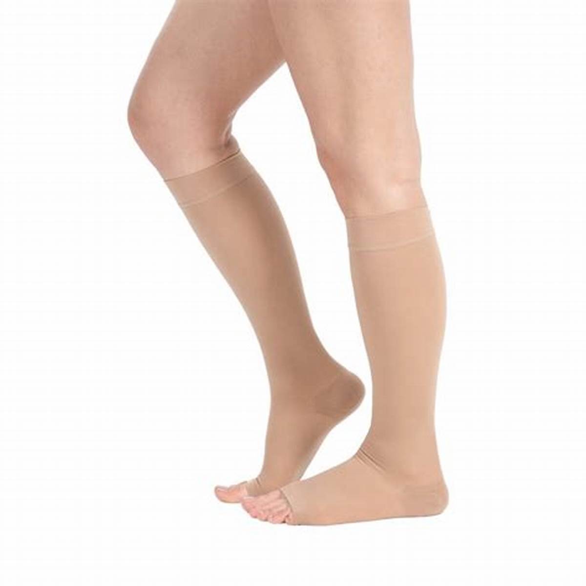 JINNI Compression Stocking 15-20mmHg/20-30/30-40mmHg Knee High Closed/Open Toe
