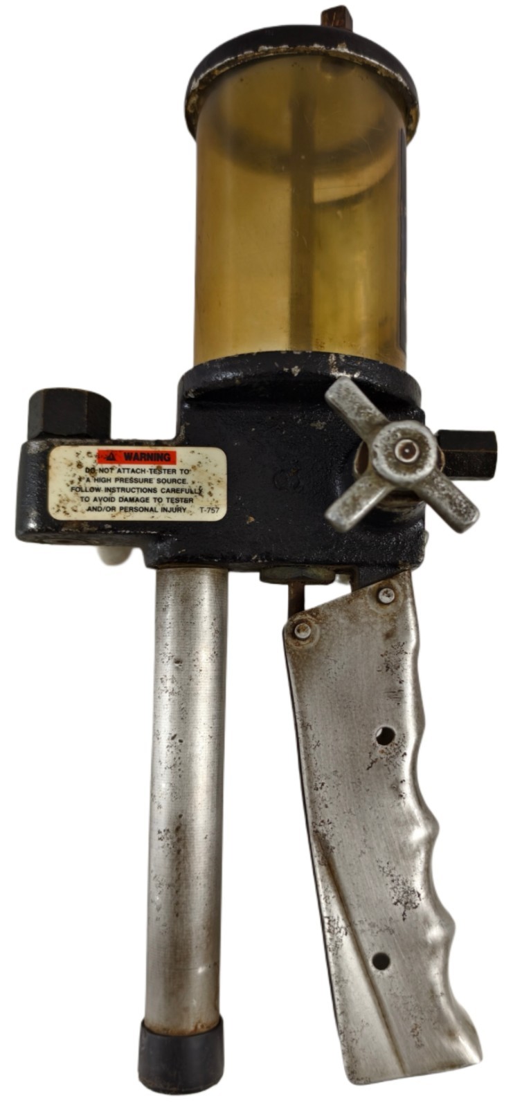 AMETEK T-620 0-5000 PSI PORTABLE HYDRAULIC TESTER HAND PUMP PRESSURE MANUAL