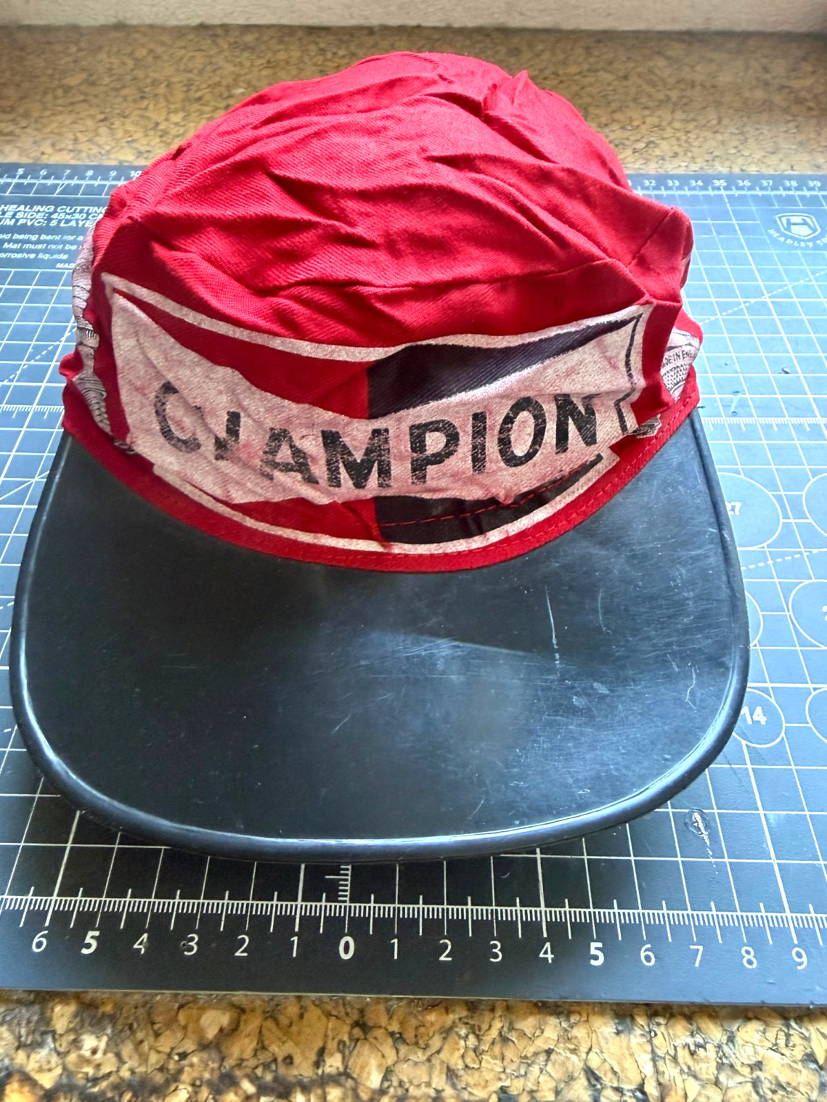 Vintage Champion Spark Plugs Baseball Cap - 1970's RARE
