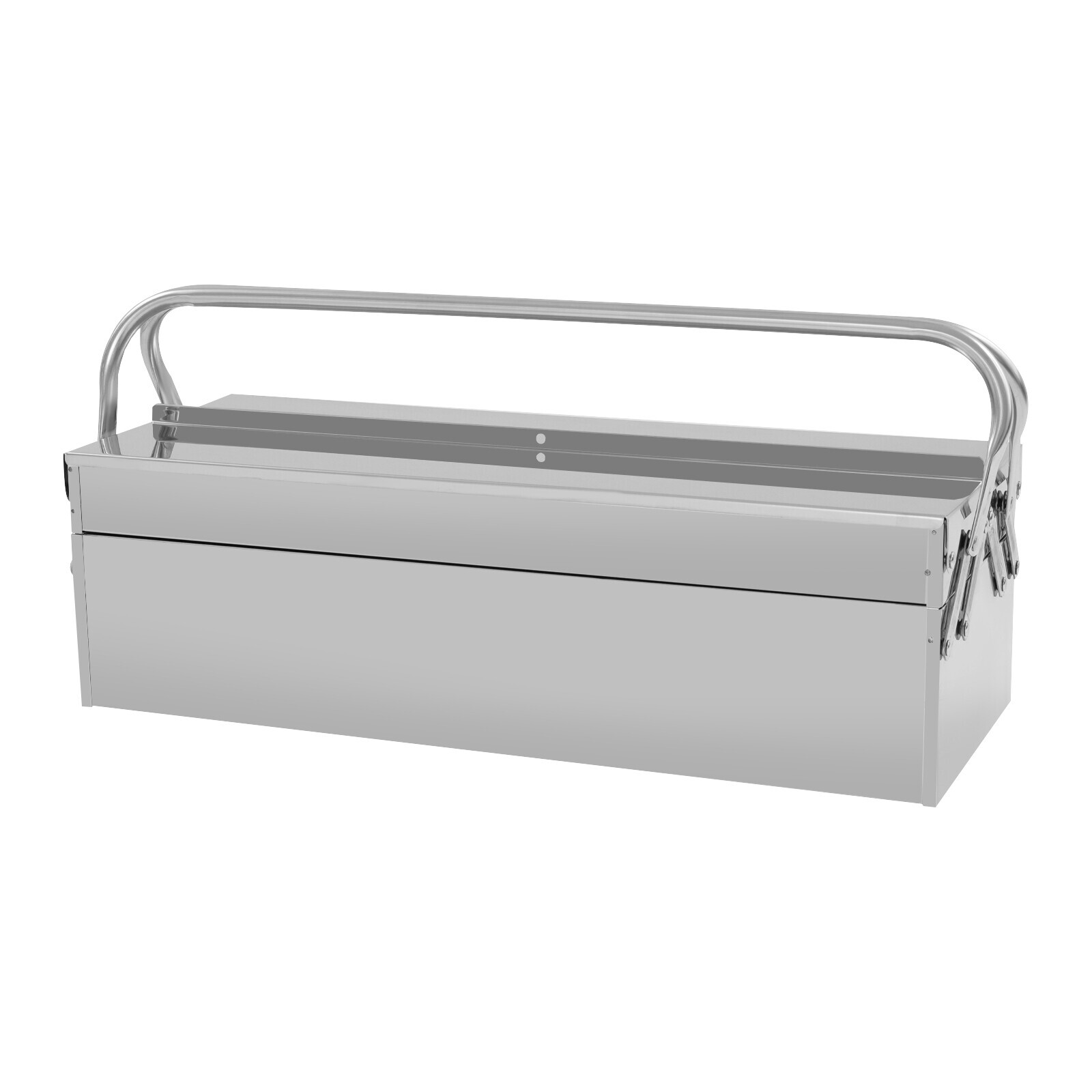 Tool Storage Box, Folding Tool Box, 2-Layer Multi-Function Tool Organizer