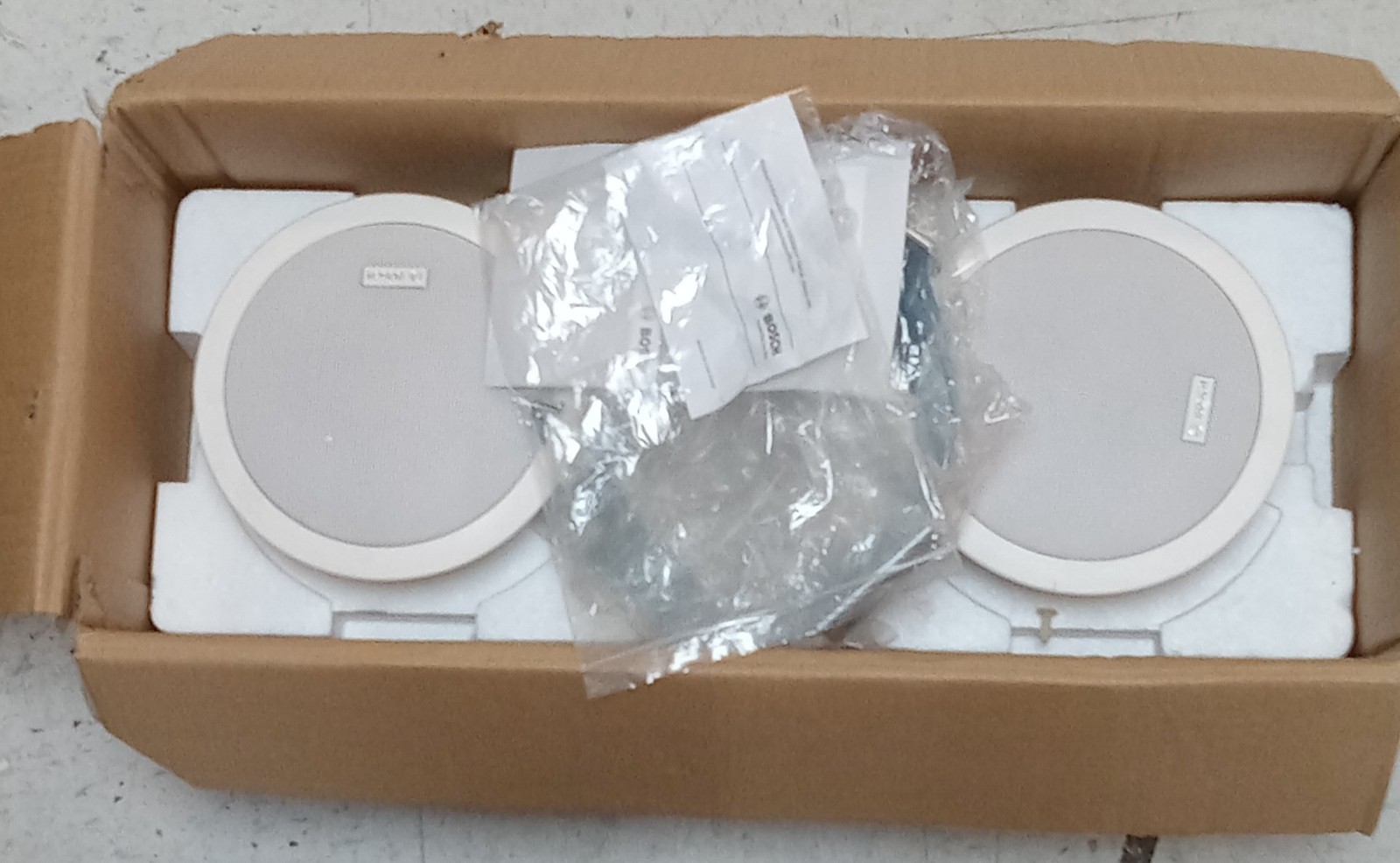 Bosch LC2-PC30G6-4 4" 30W Ceiling Loudspeaker Pair Open Box - See Photos