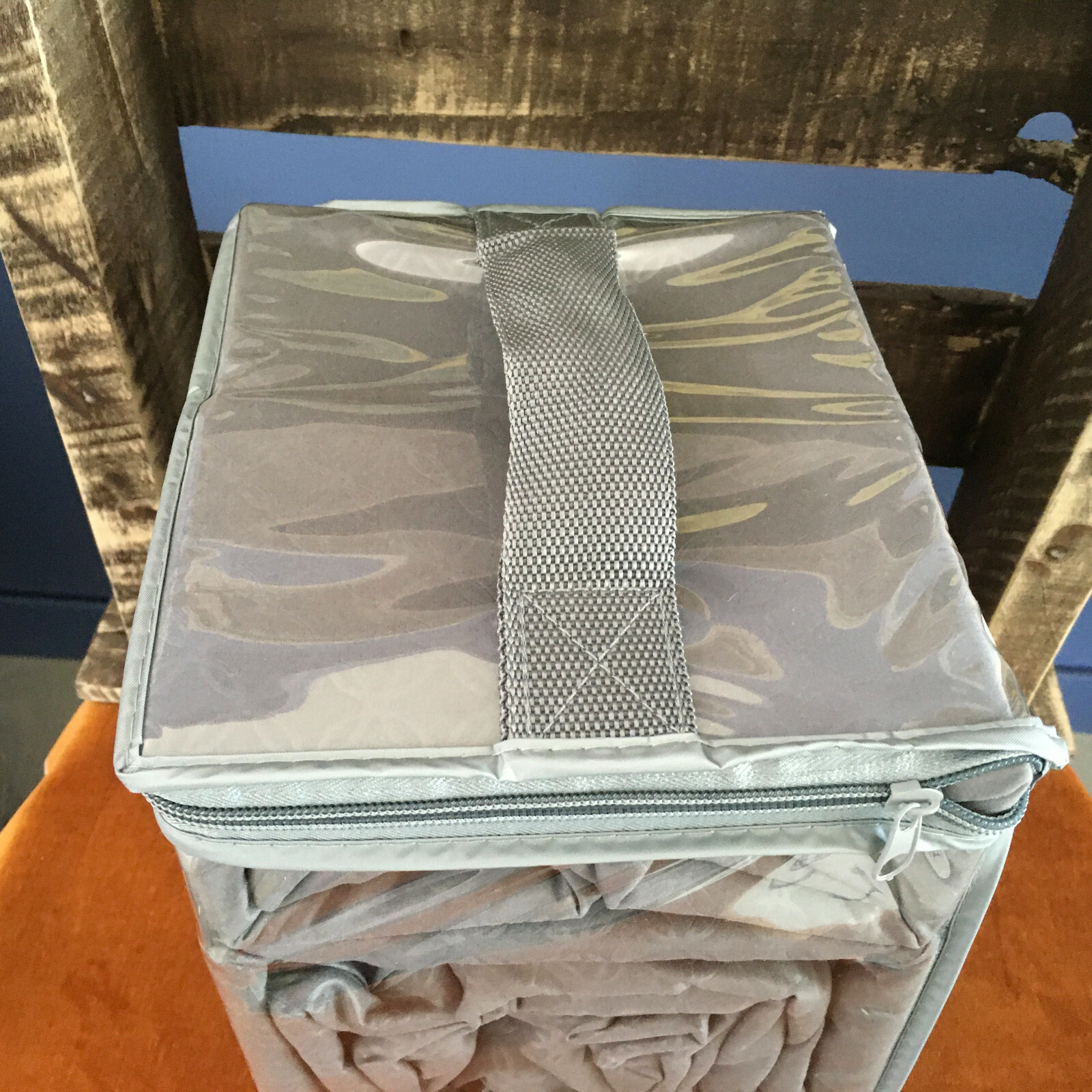 Queen Embossed Gray Sheet Set by Bay Shore