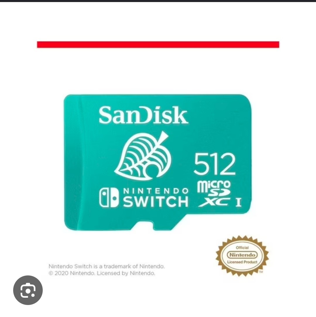 NINTENDO SWITCH SANDISK MICRO SD - 512GB
