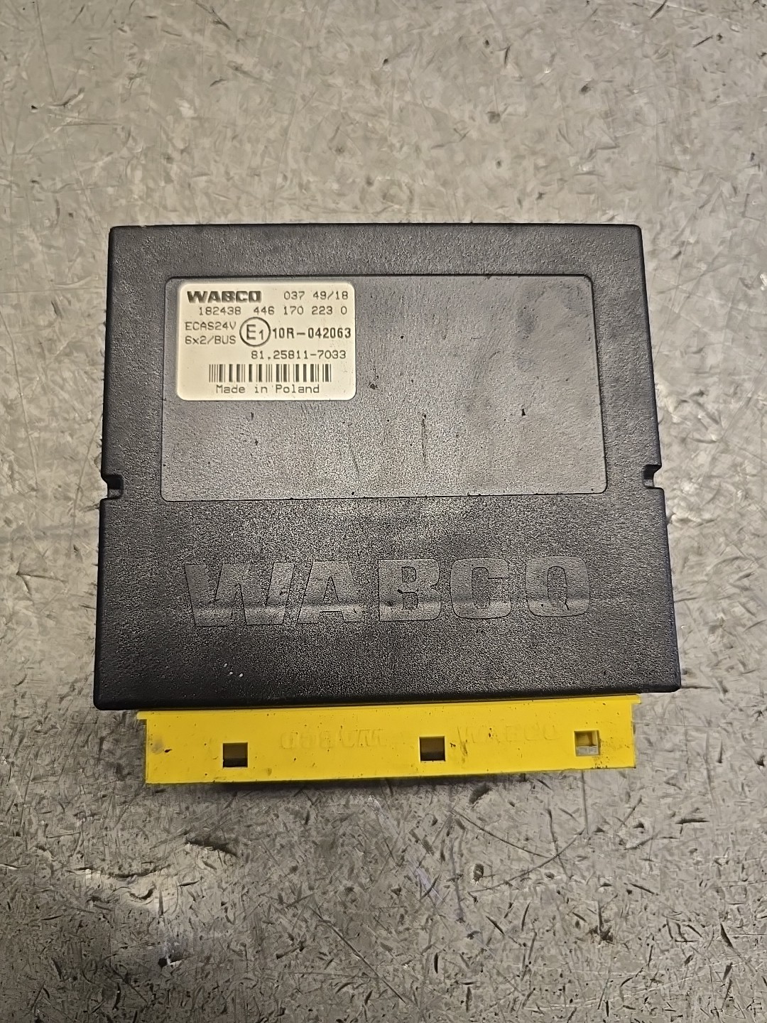 MAN  Tgx ECAS control 81258117033  4461702230