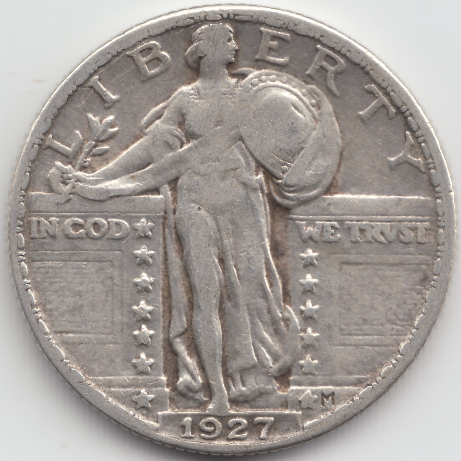 1927 Standing Liberty Quarter, VF-VF+