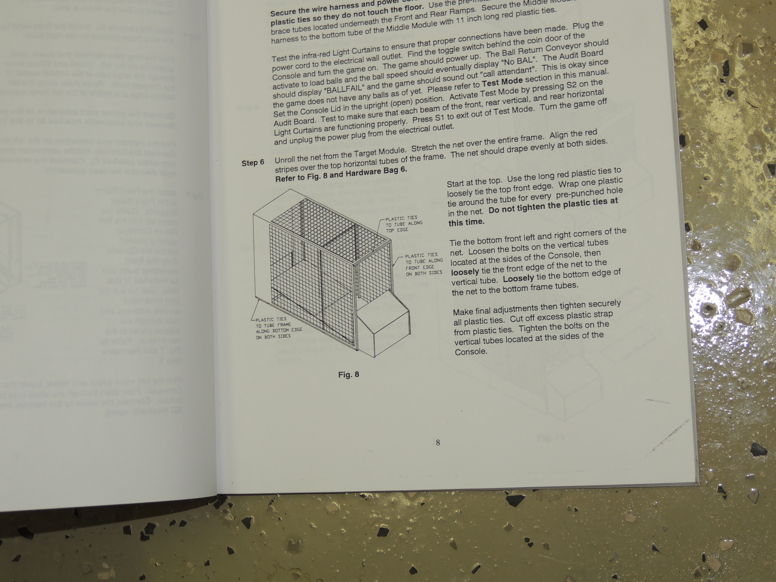 Strike Zone Arcade Game Operators Manual