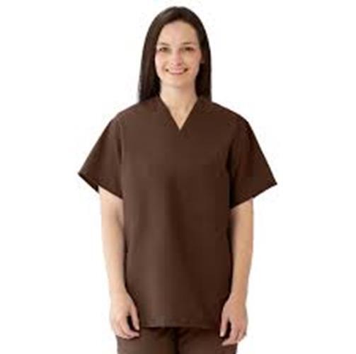 MEDLINE COMFORTEASE UNISEX SCRUB TOP/2XL/910JBRXXL-CM