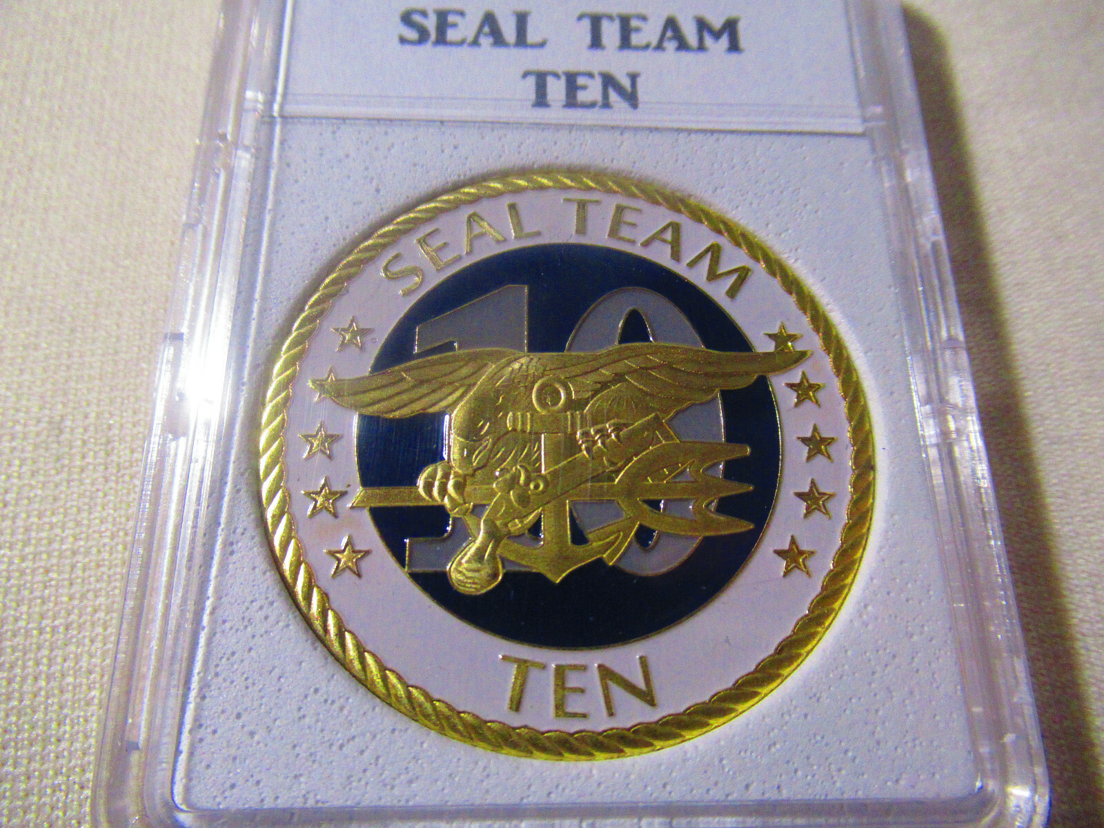 US NAVY SEAL TEAM TEN Challenge Coin