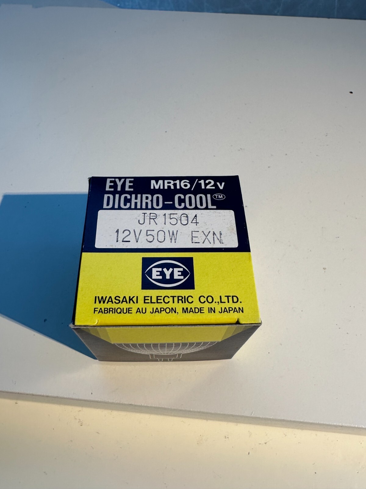 Iwasaki MR16/12V Dichro-Cool JR1504 12V 50W EYF Bulb qty 1
