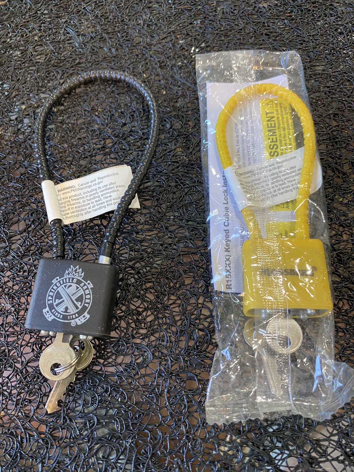 gun cable locks
