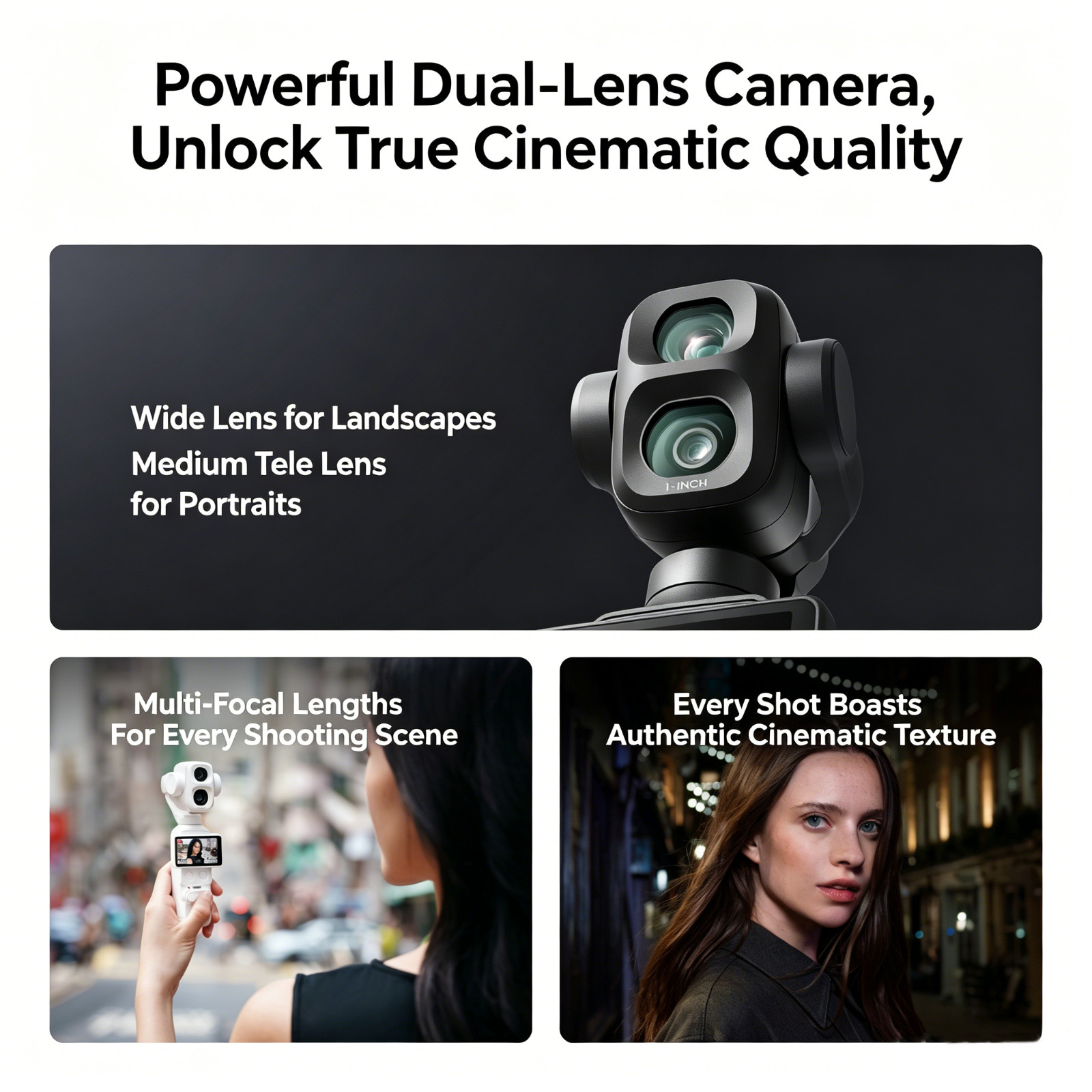 DJI Osmo Pocket Four Pro(4P) Standard Combo Handheld Stabilizer vlog
