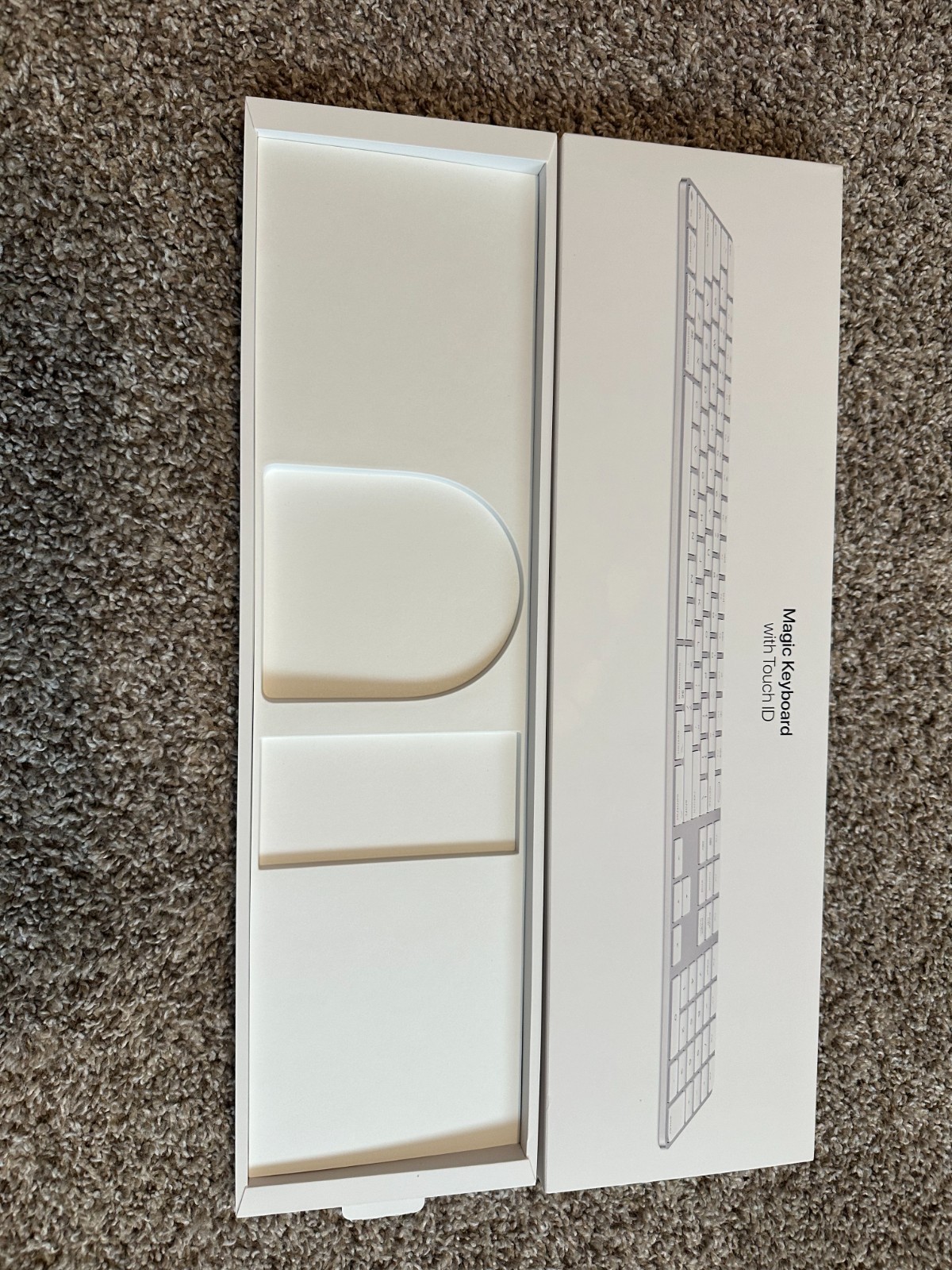Genuine OEM EMPTY BOX from Apple Magic Keyboard with Touch ID - Black - A3119