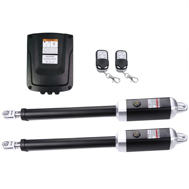 ALEKO Heavy Duty Dual Swing Gate Opener for 40ft/2200lb Gates W/ Remotes
