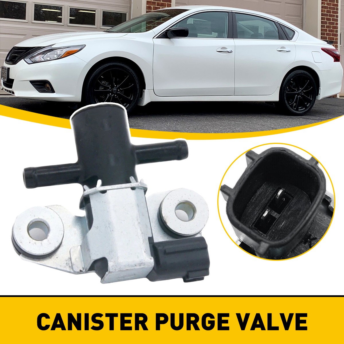 Vapor Purge Canister Solenoid Evap Control Vent Valve For 2007-18 Nissan Altima