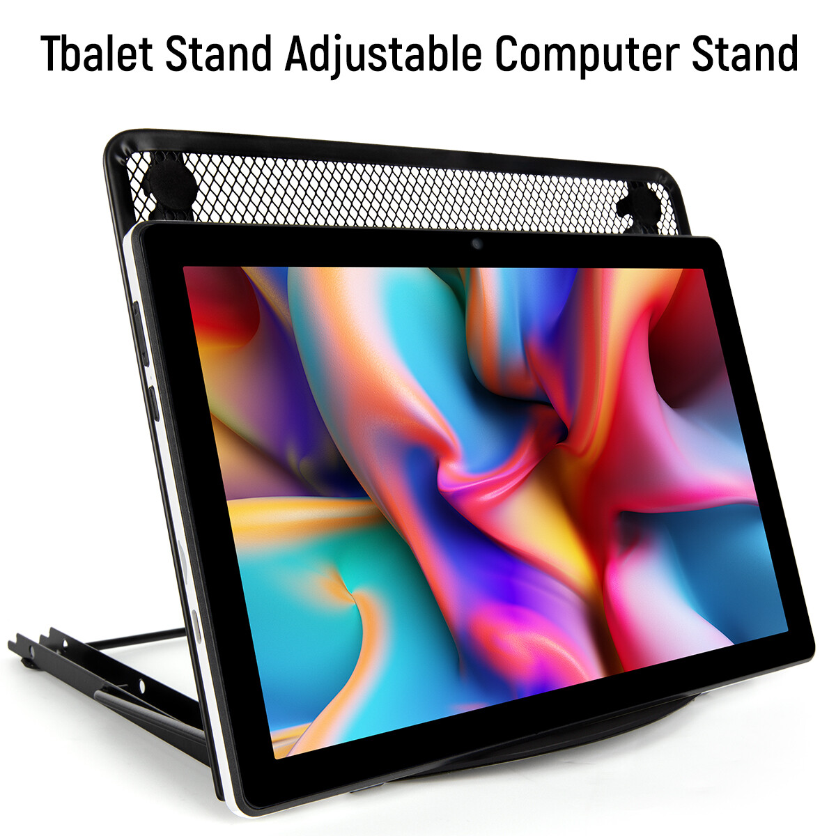 Foldable Laptop Tablet Stand Angle Adjustable Holder Riser Portable