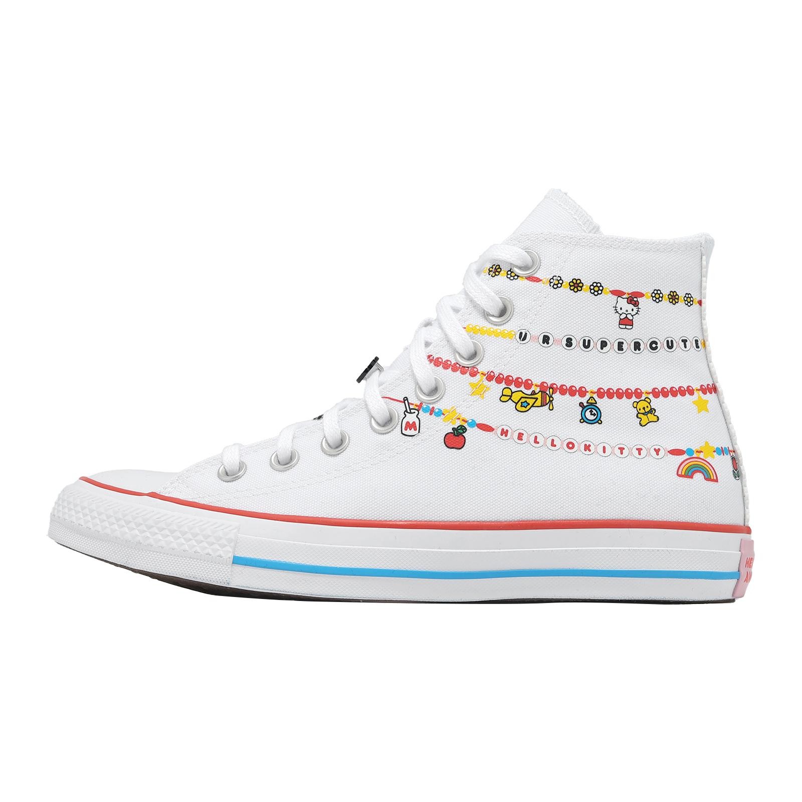 Converse x Sanrio Chuck Taylor All Star Hi Hello Kitty Friend Men Unisex A17699C