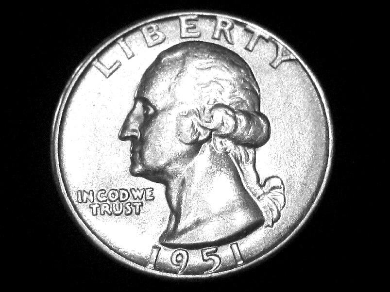 1951 Washington Quarter --- Almost Uncirculated +++