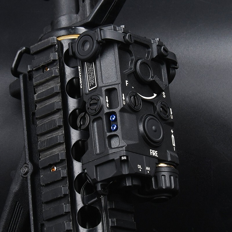 WADSN Tactical OGL On gun Laser Red Green Dot Aiming Flashlight White Strobe