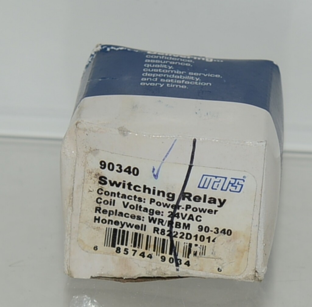 Mars 90340 Switching Relay 24 VAC General Purpose New in Box