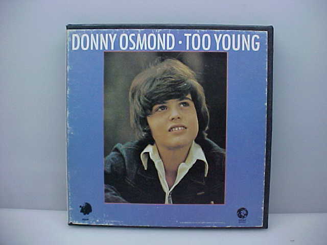 Donny Osmond Too Young Reel To Reel Tape Free Shipping