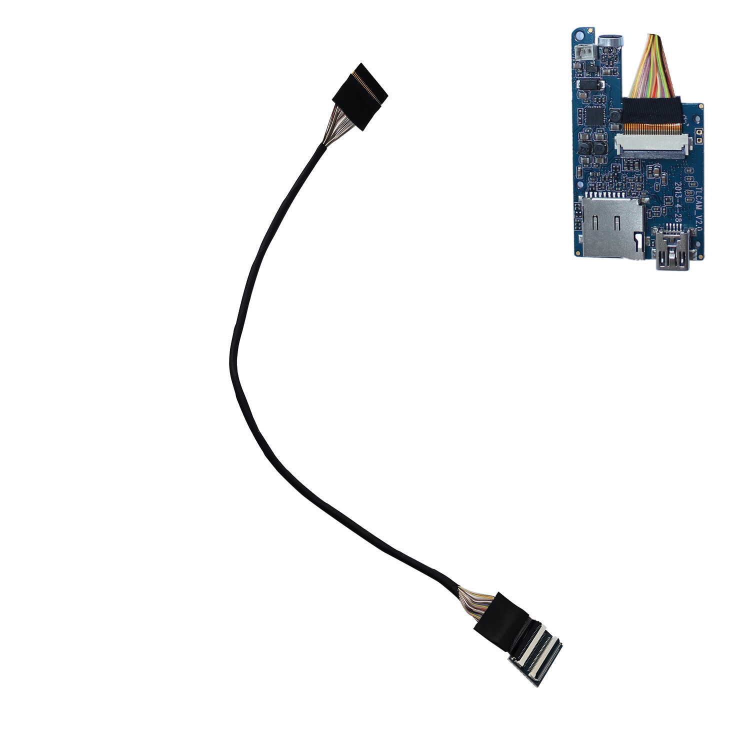 8"(20cm) 26Pin Lens Module Extended Cable for Mobius 1 / 1S Camera - Cable Only