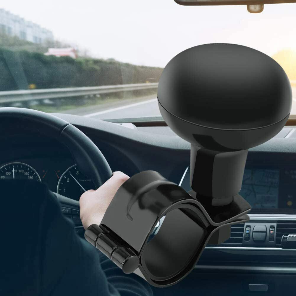 1x Universal Car Steering Wheel Handle Aid Auto Truck Booster Ball Spinner Knob