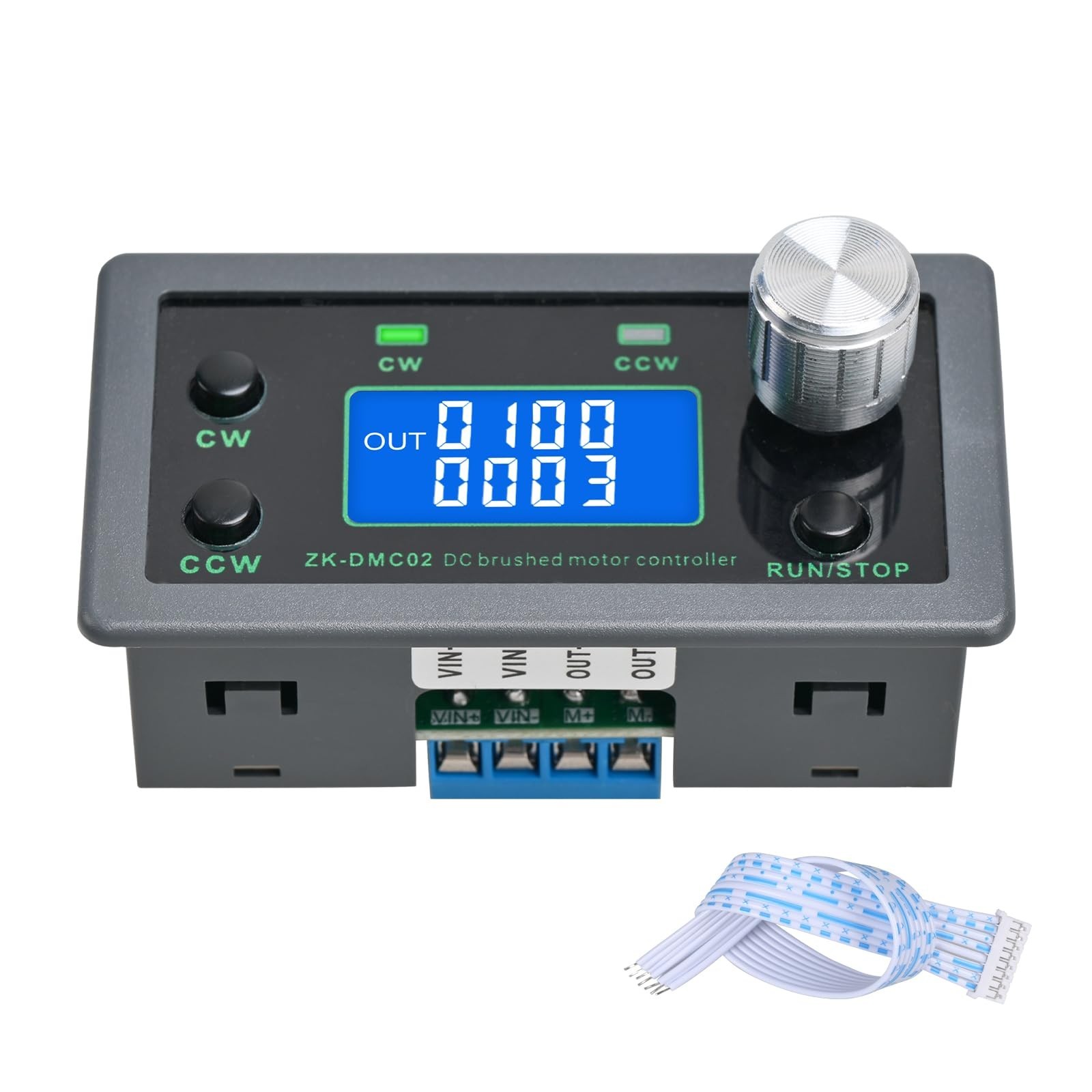 PWM DC Motor Speed Controller 12V-30V 10A Variable Regulator, Forward Reverse, T