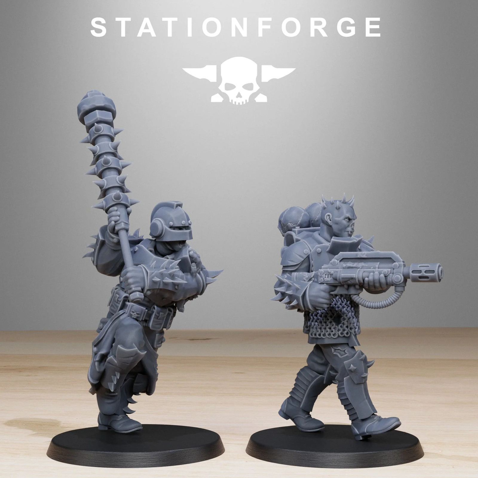 Corrupted Guard Builder Kit Wargame Proxy Miniatures StationForge