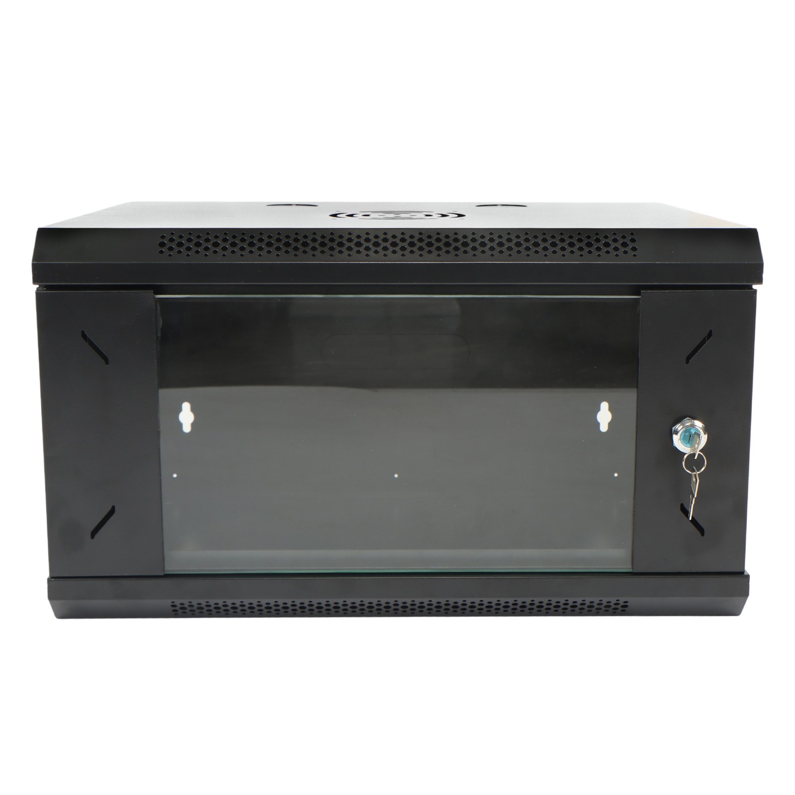 LABLT 6U network server cabinet rack wall mount Maximum depth 15.5" With Locks