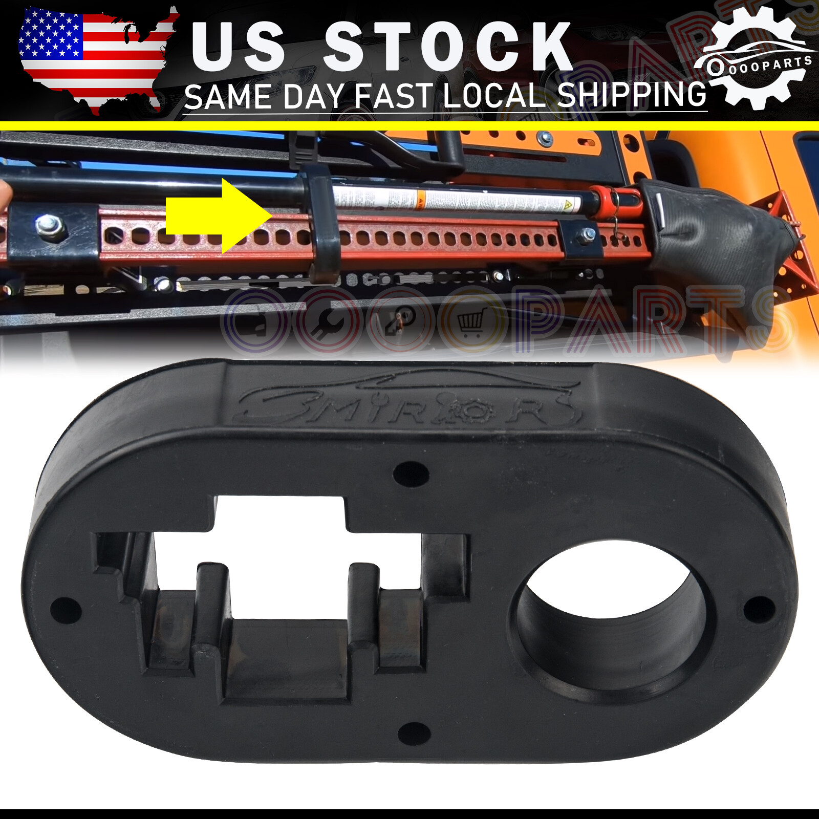 Jack Handle Isolator -Reduce Jack Handle Rattling, For Hi Lift Farm Most Vehicle