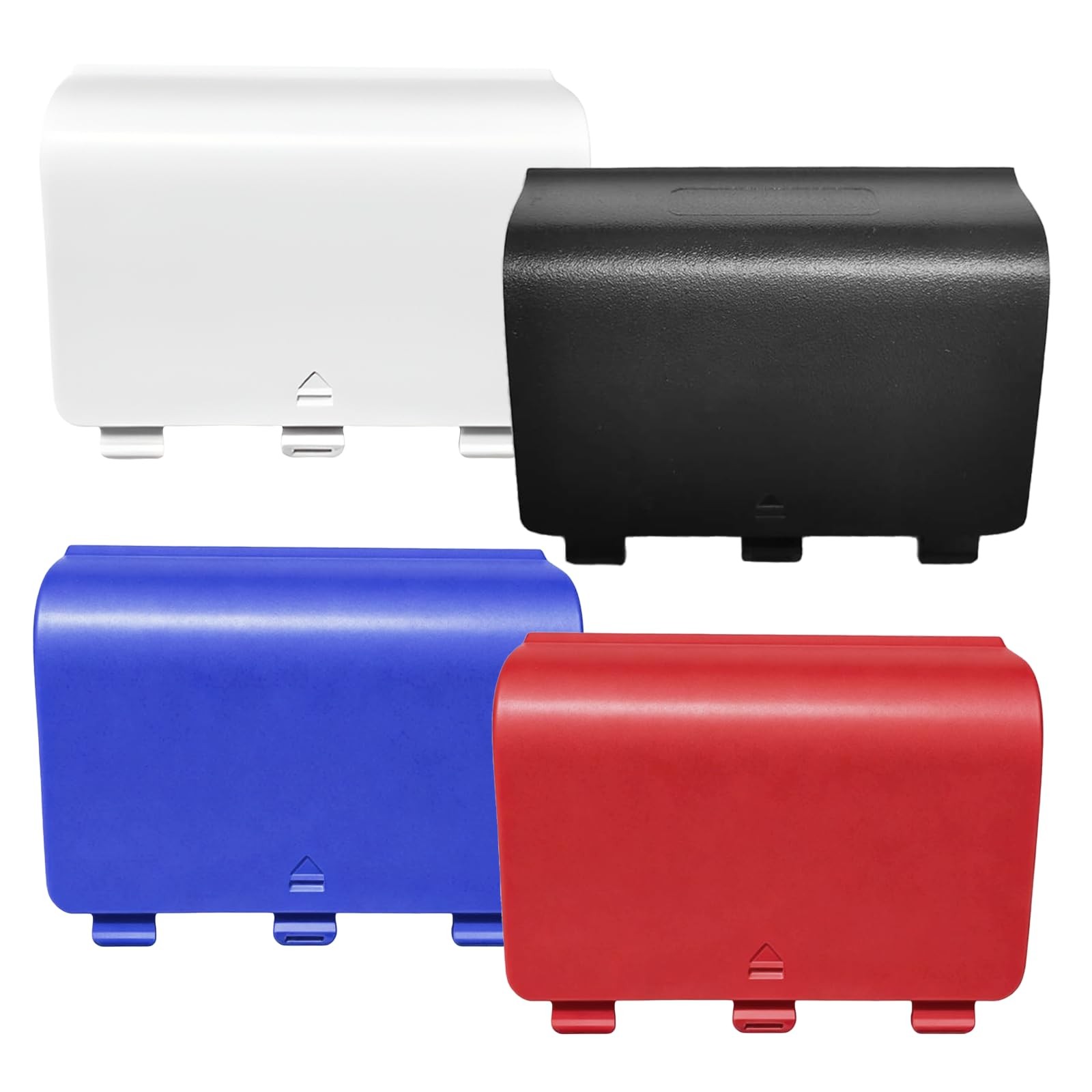 4X Battery Back Cover for Xbox One/S/X Controller - Excludes Series X/S Models.