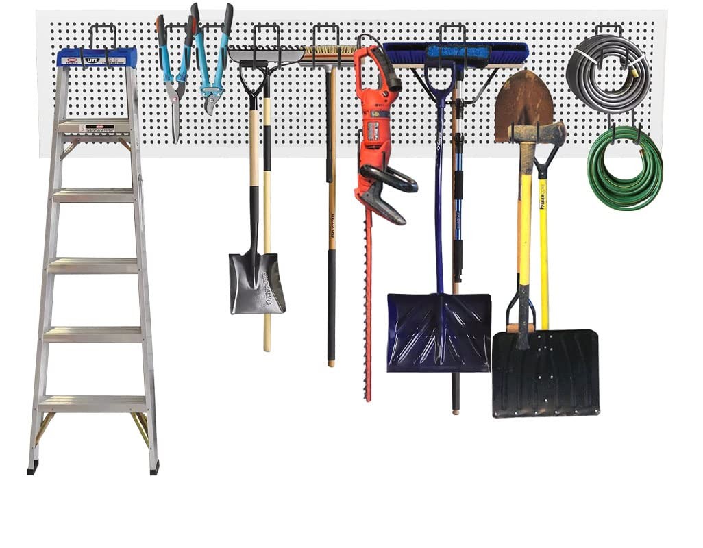 24 Pack Heavy Duty Pegboard Hooks Power Tool Holder for Drills Hammer