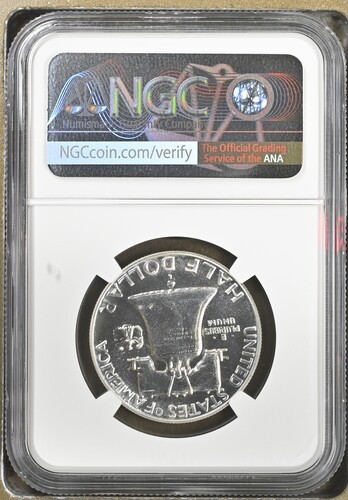 1953 PROOF FRANKLIN HALF DOLLAR 50C NGC PF 65