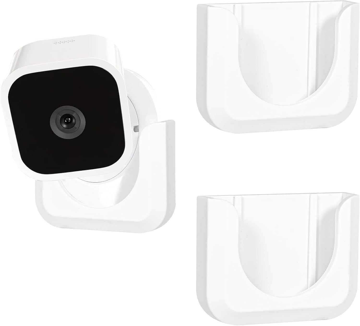 Effortless No Drill Camera Mount for Blink Mini - 2 Pack Wall Brackets Included