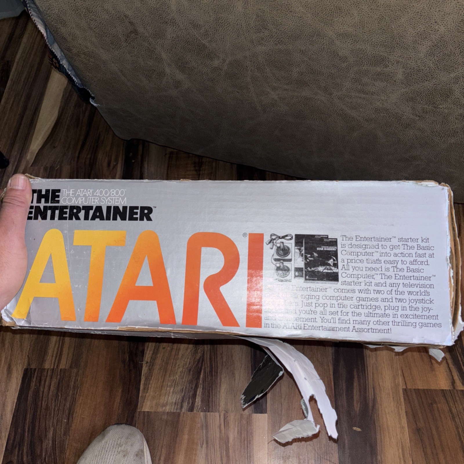 The Atari 400/800 Computer System Programmer Basic *Box And Inserts Manual #bc