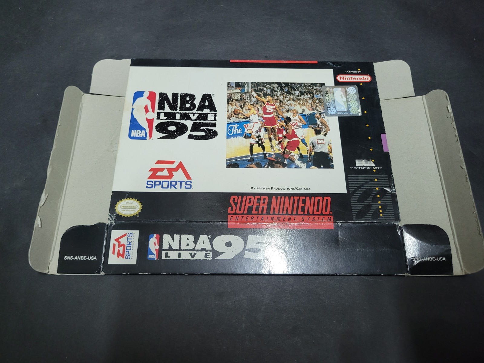 SNES NBA Live '95 BOX ONLY