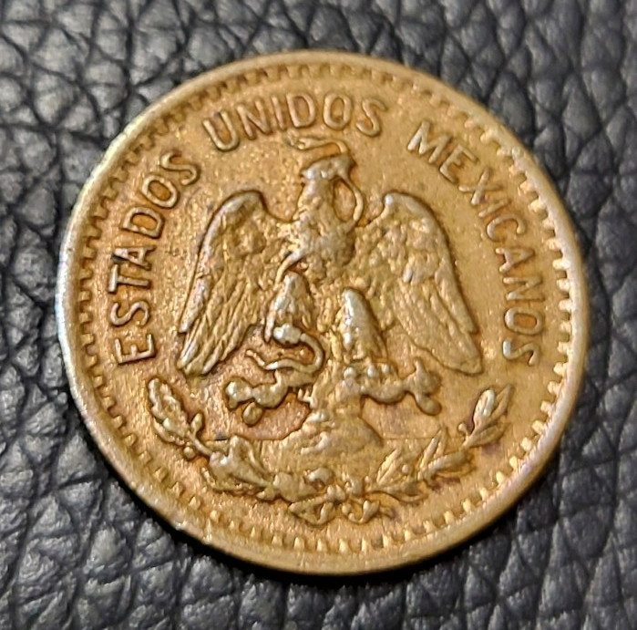 1947 Mexico 1 Centavo Coin