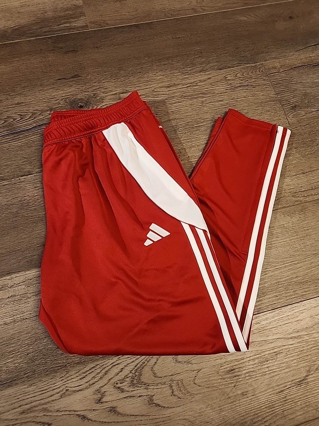 Adidas Tiro 24 Track Pants Red & White Soccer Training IV7264 Men’s Size XL NWT