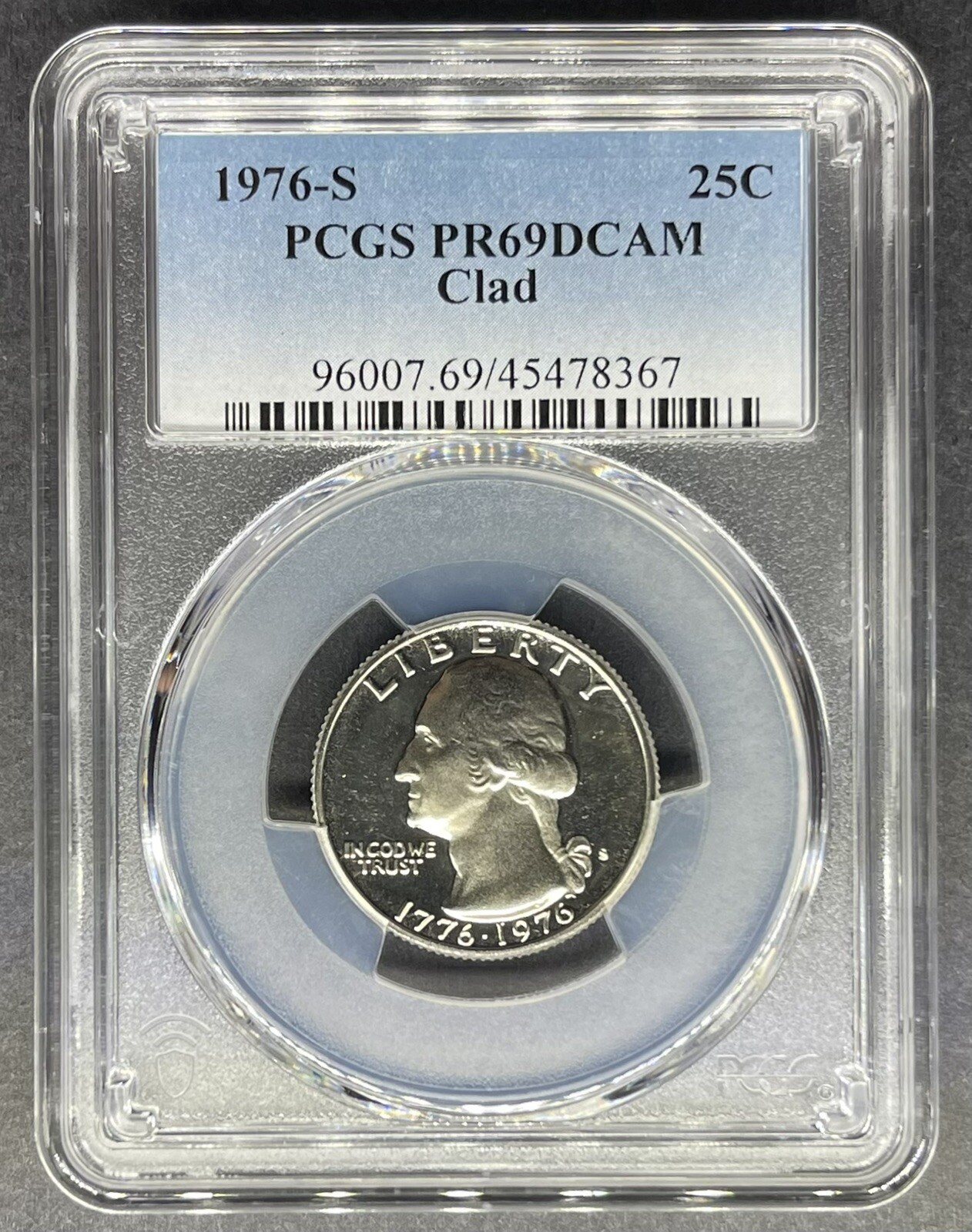 1976-S Clad Proof Washington Quarter PCGS PR-69 DCAM, Buy 3 Items, Get $5 Off!