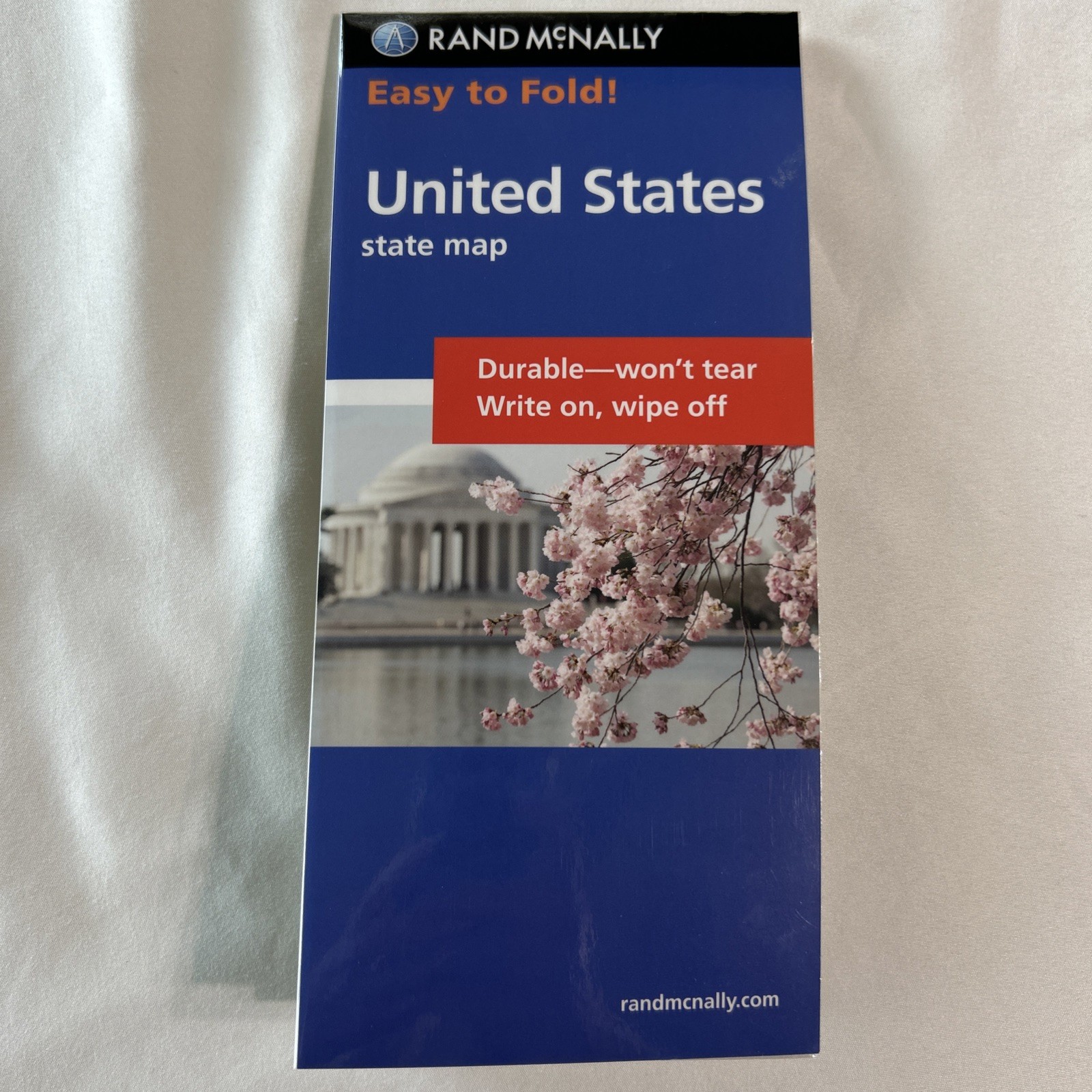 Rand McNally Easy‑to‑Fold Map USA 2013 – Laminated Write‑On Wipe‑Off
