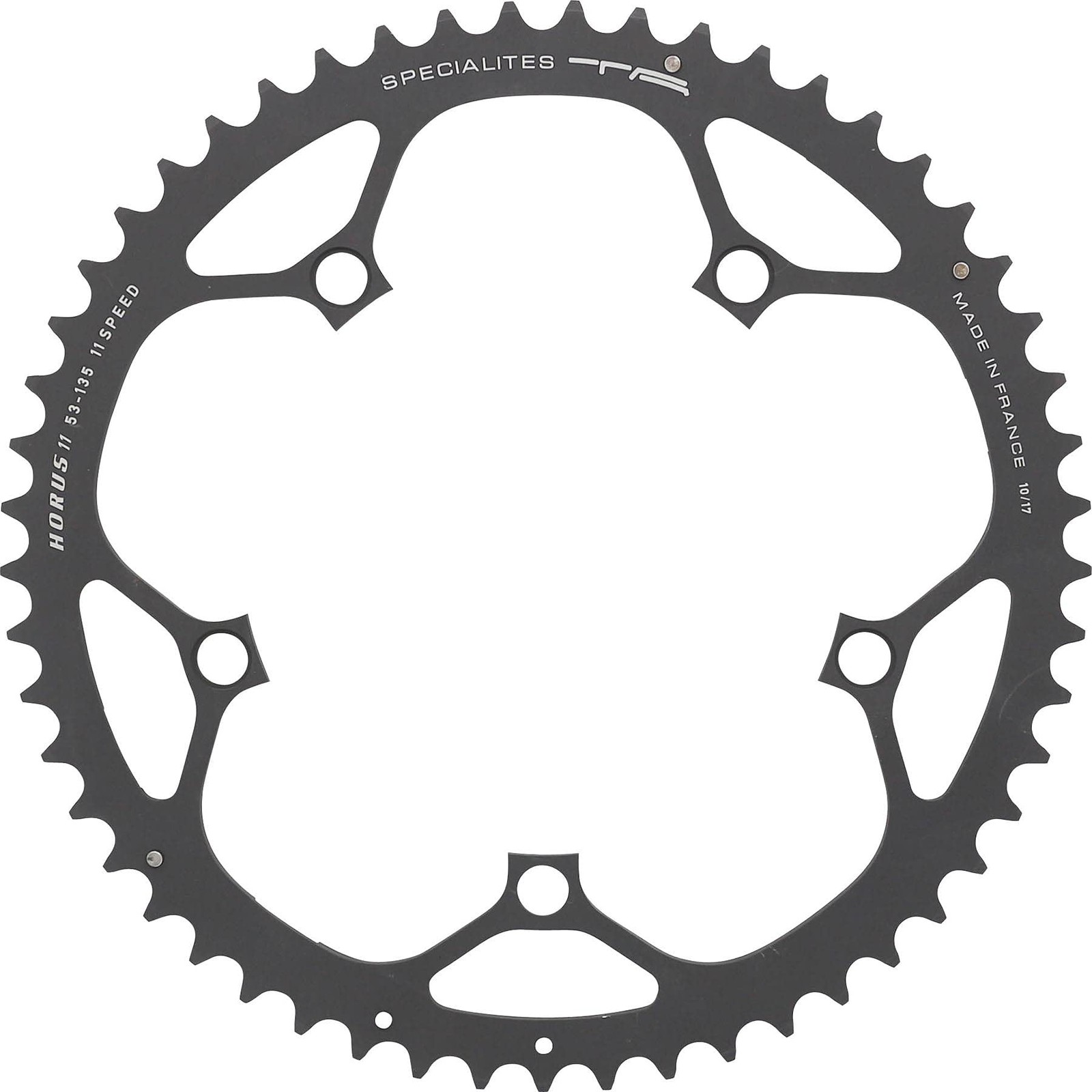 Spécialités TA Horus Campagnolo 11 Speed 135PCD Chainring 50T Outer Black