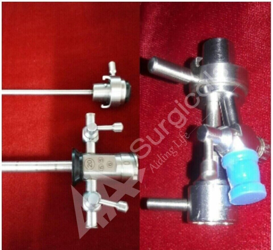4A Cystoscopy Sheath With Oburator 20Fr + Single Channel Bridge