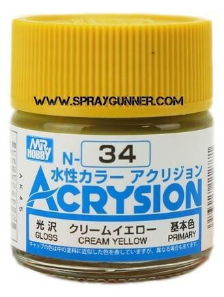 GSI Creos Acrysion: Cream Yellow (N-34)