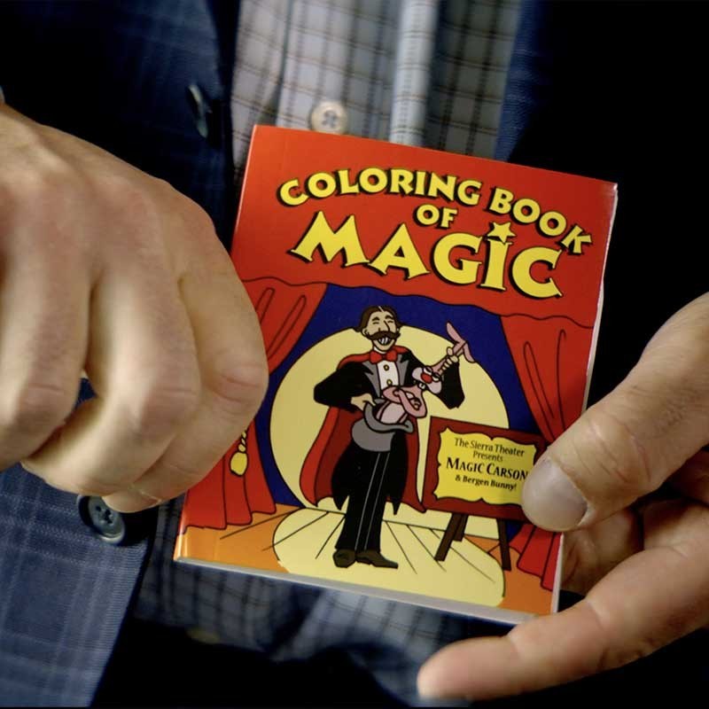 Magic Coloring Book - Pocket Size 4 x 5 in