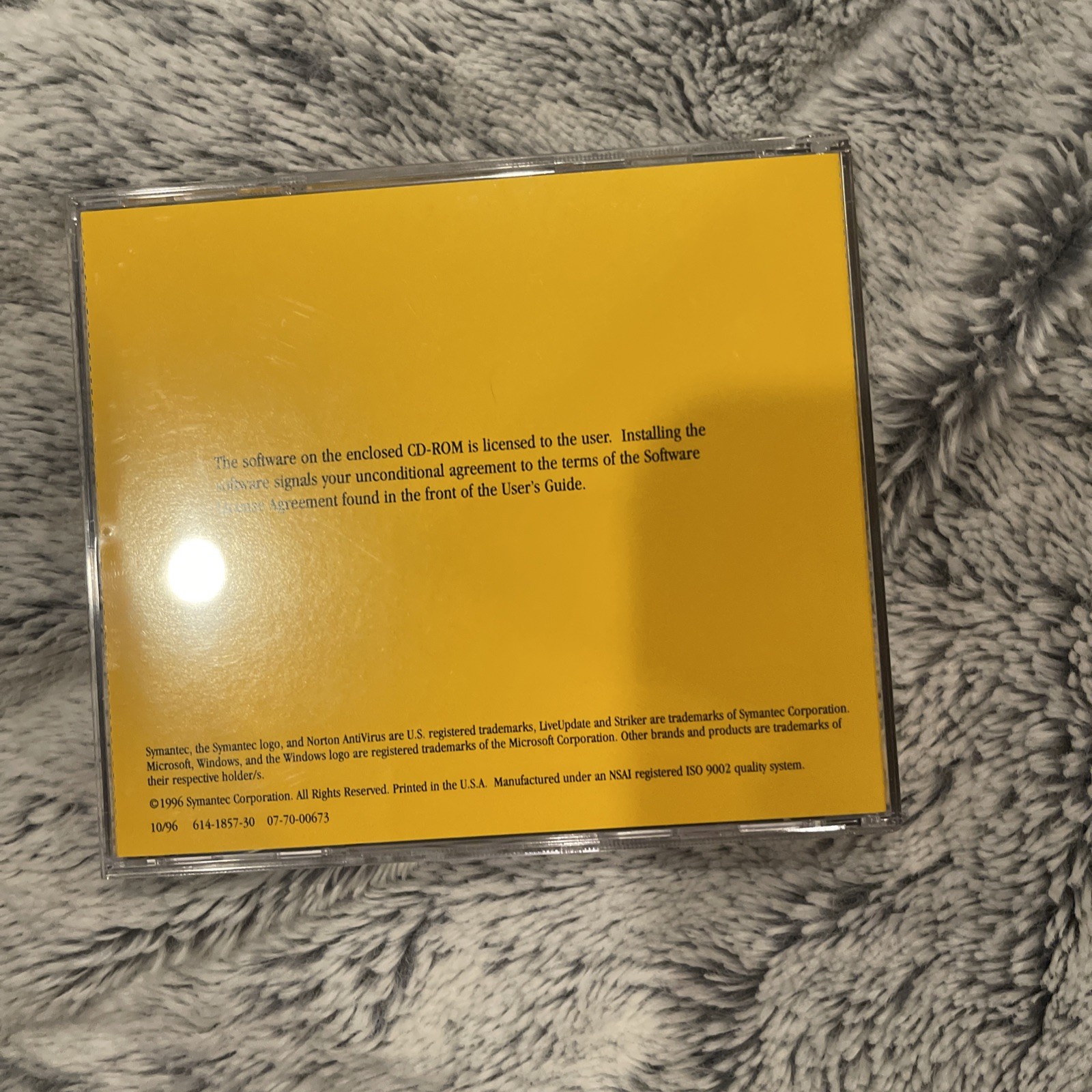 Norton Symantec SystemWorks 2001 Windows CD